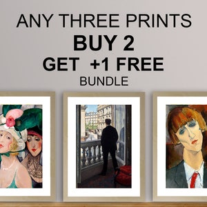 BUY 2 GET 1 FREE / Promotion Bundle / Poster / Canvas / Wall Hangings, Wall Decor, Wall Art