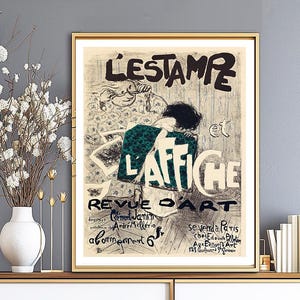 L&#39;Estampe et L&#39;Affiche Revue d&#39;Art The Print and the Poster Art Review) (by Pierre Bonnard Fine Art Print - Gift Idea / Wall Decor