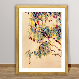 Sonnenbaum by Egon Schiele Fine Art Print - Landscape Art / Gift Idea / Wall Decor