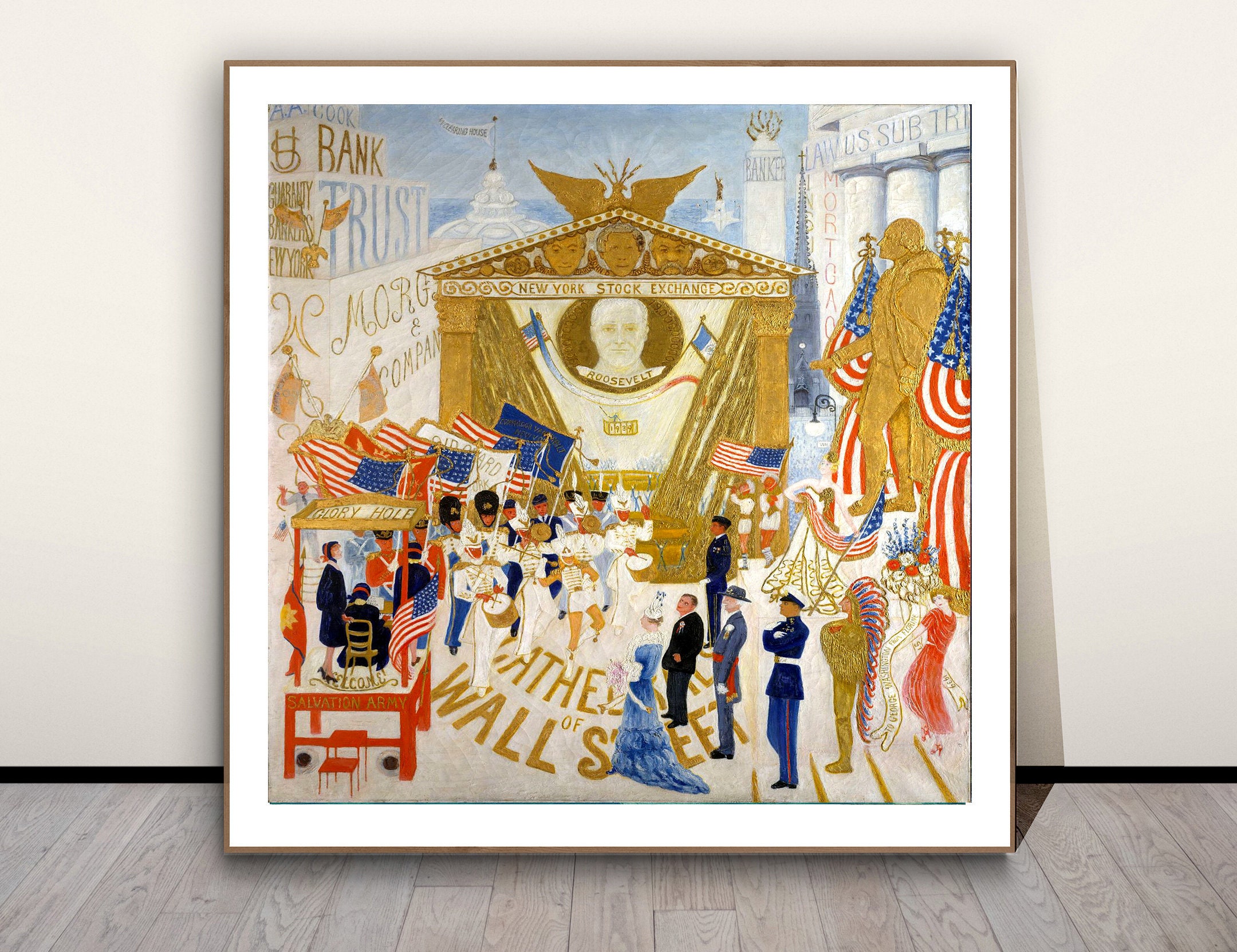 The Cathedrals of Wall Street by Florine Stettheimer Fine