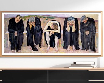 フェルディナント・ホドラー版画：失望した魂 美術、具象装飾 - Etsy 日本