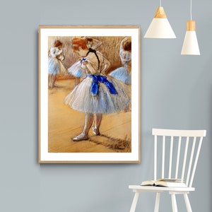 Dancer by Edgar Degas, Fine Art Print, Impressionist Poster, Realist Wall Art, Ballet Artwork, Figurative Painting, Dancing Poster