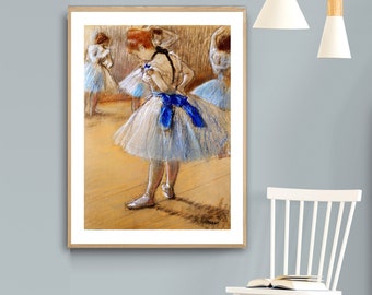 Edgar Degas Dancer Print: Impressionist Ballet Art