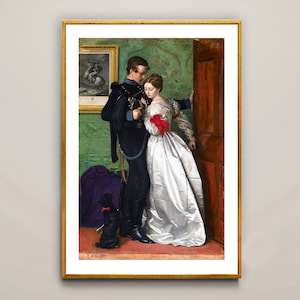 The Black Brunswicker by John Everett Millais Fine Art Print, Pre-raphaelite Poster, Historical Artwork,  Figurative Painting