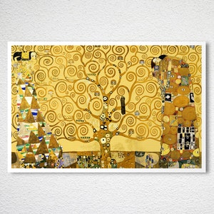 Tree of Life by Gustav Klimt Fine Art Print - Art Nouveau Painting ...