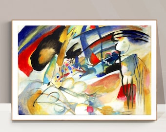 Kandinsky Improvisation 33 Art Print: Abstract Expressionist Poster