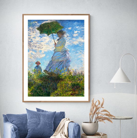 モネ『印象、日の出』複製画 【額入り】 美術品 絵画 【公式通販】