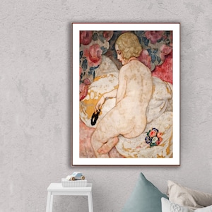 Colorful Home D\u00e9cor Shall We Dance by Gerda Wegener Fine Art Print Figurative Poster Modern Artwork
