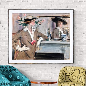 Reflection by Francis Campbell Boileau Cadell Fine Art Print - Poster Paper or Canvas Print / Gift Idea