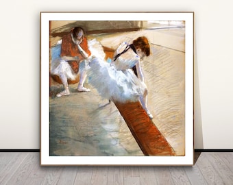 Edgar Degas Ballet Dancers Art Print: Impressionist Wall Art