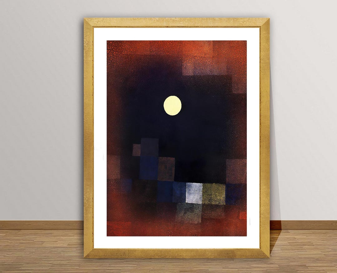 Buy Paul Klee Moonrise Abstract Art Print: Fine Art Reproduction Online ...