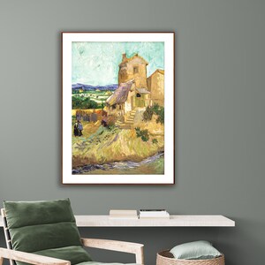 The Old Mill by Vincent Van Gogh Fine Art Print - Poster Paper or Canvas Print / Gift Idea / Wall Decor
