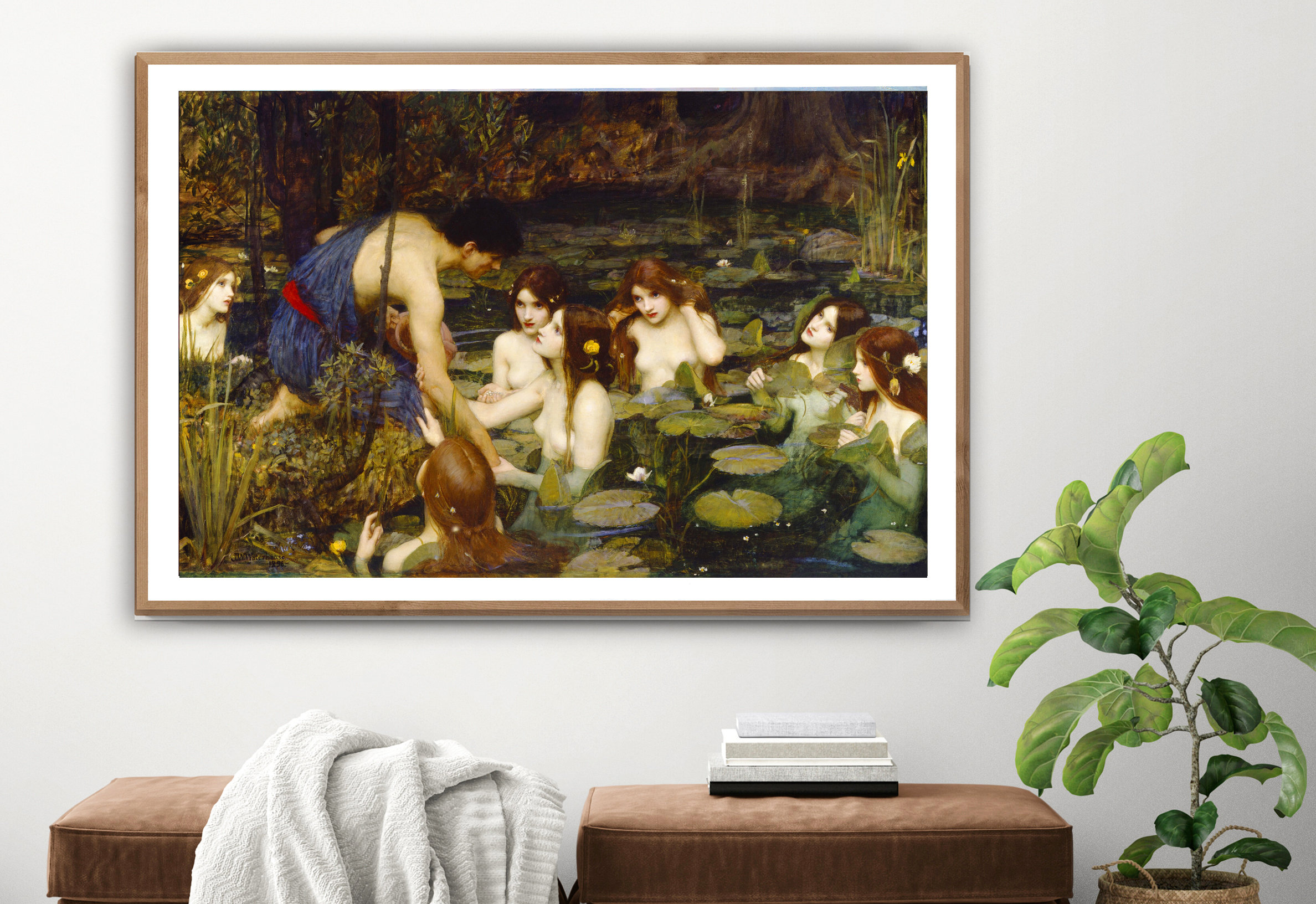 Hylas und Nymphen von John William Waterhouse Fine Art