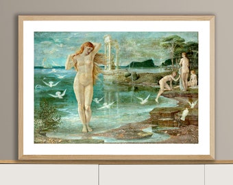 Renaissance of Venus by Walter Crane Fine Art Print - Poster Paper or Canvas Print / Gift Idea / Wall Decor