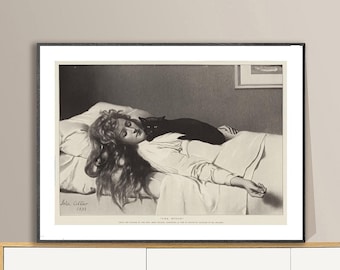 John Collier Witch Art Print: Pre-Raphaelite Mystic Woman