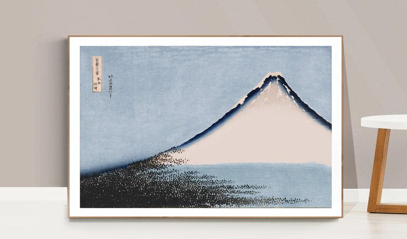 Hokusai Mount Fuji Print: Japanese Art Wall Decor - Etsy