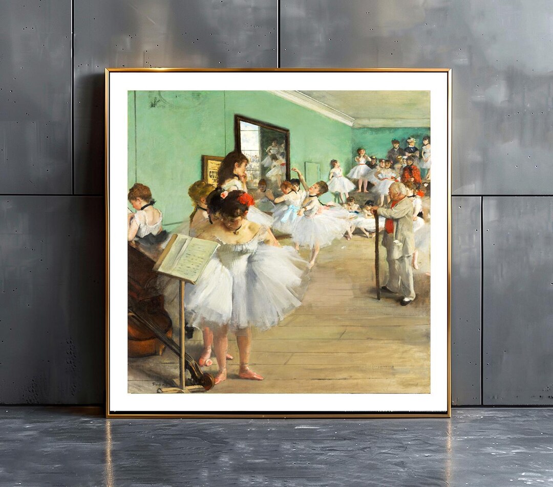 Dance Examination by Edgar Degas Fine Art Print - Dancers Painting ...