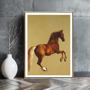 White Jacket by George Stubbs Fine Art Print -  Animal Art / Gift for Horse Lovers / Wall Decor
