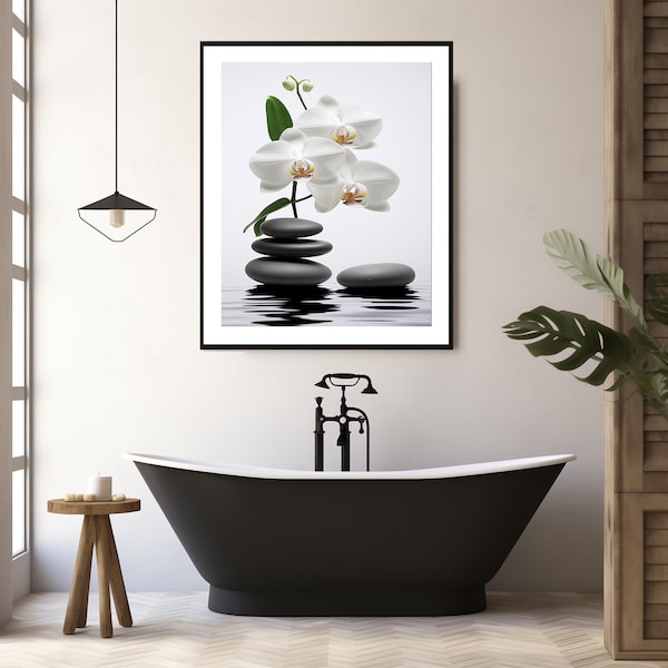 Spa Bathroom Art - Etsy