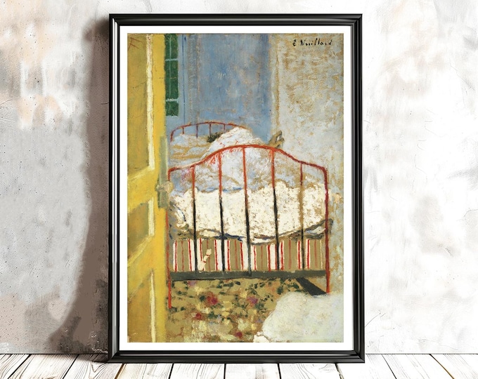 Featured listing image: Edouard Vuillard Print: Intimité Interior Scene Fine Art