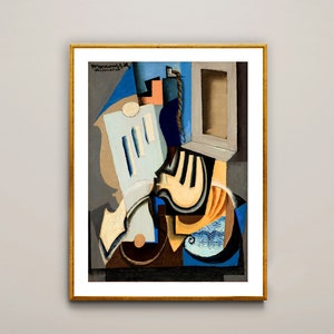 Toulon by Georges Valmier Fine Art Print - Poster Paper or Canvas Print / Gift Idea / Wall Decor