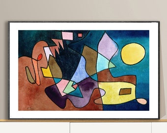 Paul Klee Print: Dramatic Landscape Expressionist Art - Etsy