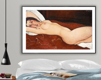 Modigliani Reclining Nude Art Print – Fine Art Reproduction
