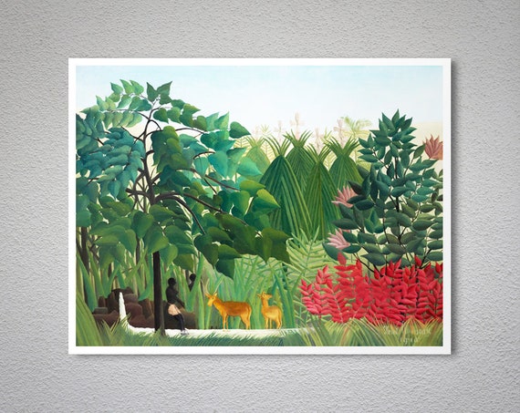 The Dream by Henri Rousseau Paper Print Repro