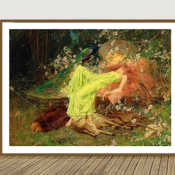 A Fairy Tale  by Arthur Wardle Fine Art Print - Fantastic Art, Figurative Art, Gift Ideas, Wall Decor