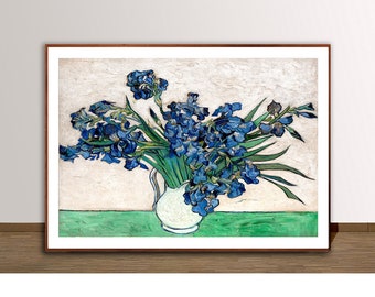 オディロン・ルドンの「ターコイズ色の花瓶の花」ファインアート