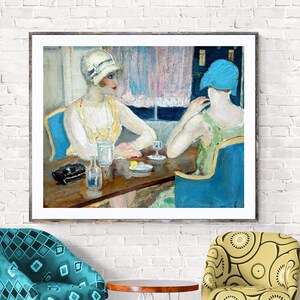 Cocktail Hour di Tancrede Synave Fine Art Print - Poster su carta o tela stampata / Idea regalo
