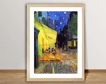 Van Gogh Cafe Terrace Print: Impressionist Cityscape Art