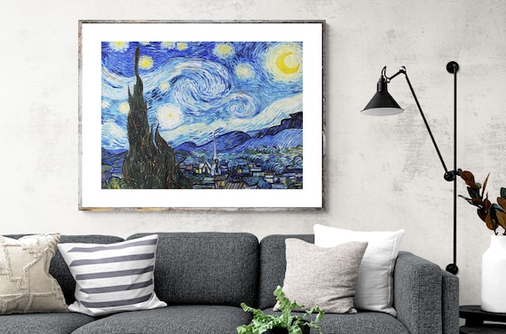 ヴィンセント・ヴァン・ゴッホ作「星月夜」ファインアート