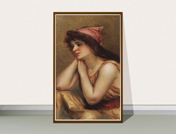 Image Ricardo 'R' image beautiful image beautiful image beautiful - Buy A Moment's Pause by Luis Ricardo Falero, Fine Art Print ...