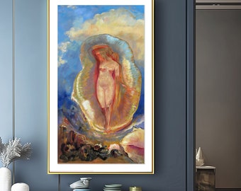 Odilon Redon - The Birth of Venus Fine Art Giclee Print