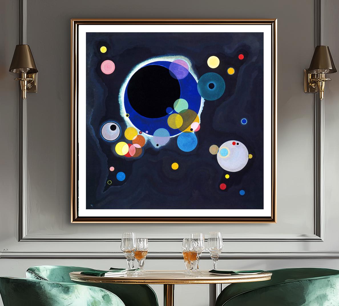カンディンスキー、赤い色斑のある絵、希少な画集より、状態良好 カンディンスキー、赤い色斑のある絵、希少な画集より、状態良好