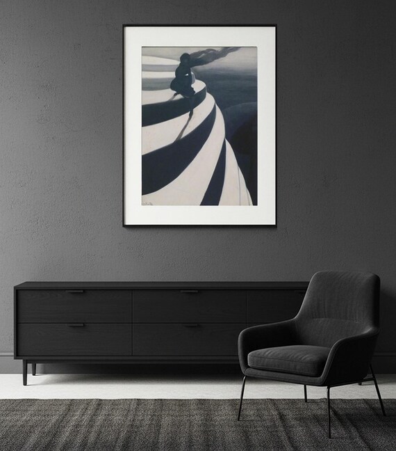 Impression d'art « Les vertiges » de Leon Spilliaert : décoration