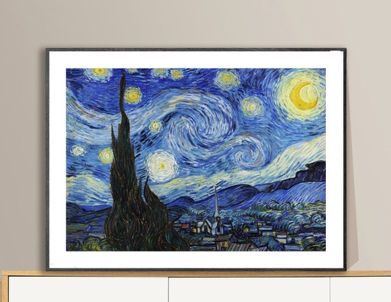 ヴィンセント・ヴァン・ゴッホ作「星月夜」ファインアート