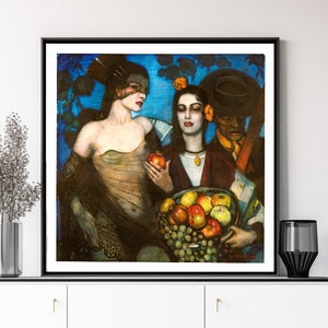 Stampa d'arte messe di Granada di Federico Beltran - Carta poster o stampa su tela / Idea regalo / Decorazione da parete