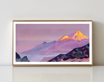 Path to Shambhala by Nicholas Roerich  Fine Art  Print - Spiritual Journey, Landscape Art, Symbolic Art