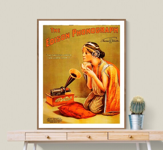 Vintage Edison Phonograph Thomas Edison Unleashes The Phonograph vintage-edison-phonograph-thomas-edison-unleashes-the-phonograph
