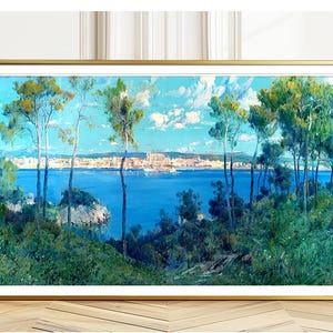 Mallorca, Spain by Eliseo Meifrèn Fine Art Print - Landscape Art,Impressionist Style