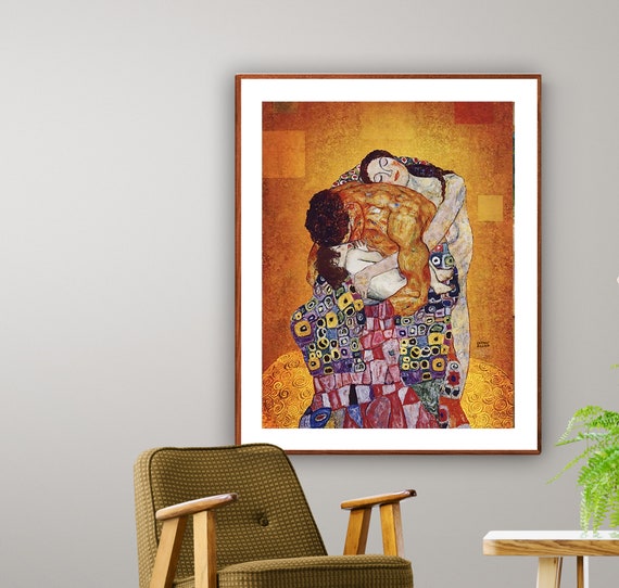 The Family by Gustav Klimt Fine Art Print Poster Paper or Canvas Print /  Gift Idea / Wall Decor - Etsy | Poster