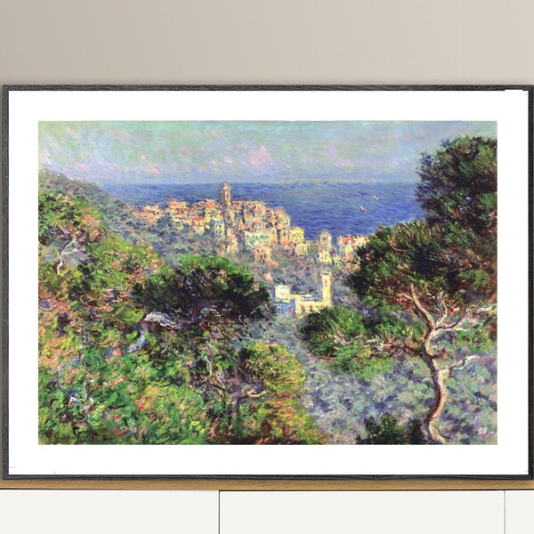 Impresión de Claude Monet sobre Bordighera: póster o lienzo de bellas artes