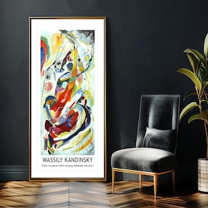 Painting Number 200 by Wassily Kandinsky Fine Art Print -  Abstract Art, Modern Painting, Expressionist Artwork