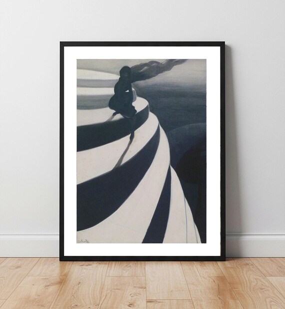 Impression d'art « Les vertiges » de Leon Spilliaert : décoration