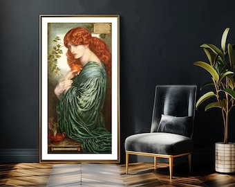 Dante Gabriel Rossetti : Proserpine (persephone) (1882) - Giclee