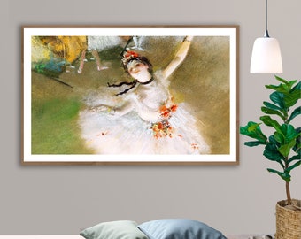 Edgar Degas Dancer Print: Impressionist Ballet Art