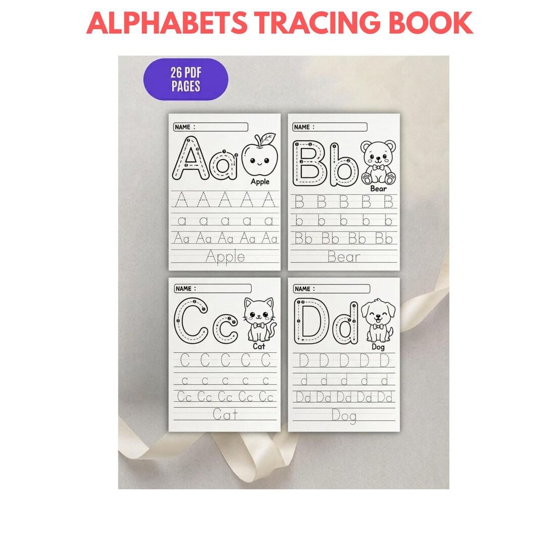 Trace Abc R Alphabets Tracing, Worksheets, Black and White Phonics Letters ABC ...