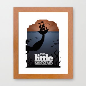 Disney's The Little Mermaid Minimalist Poster image 2